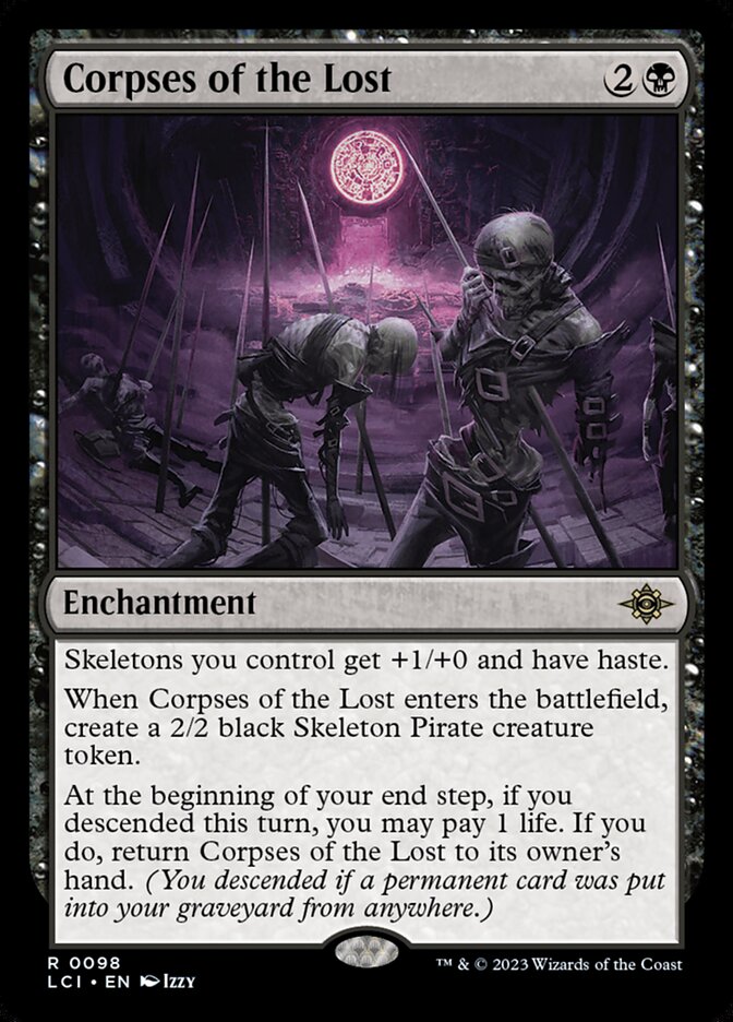 Corpses of the Lost - carta Magic The Gathering