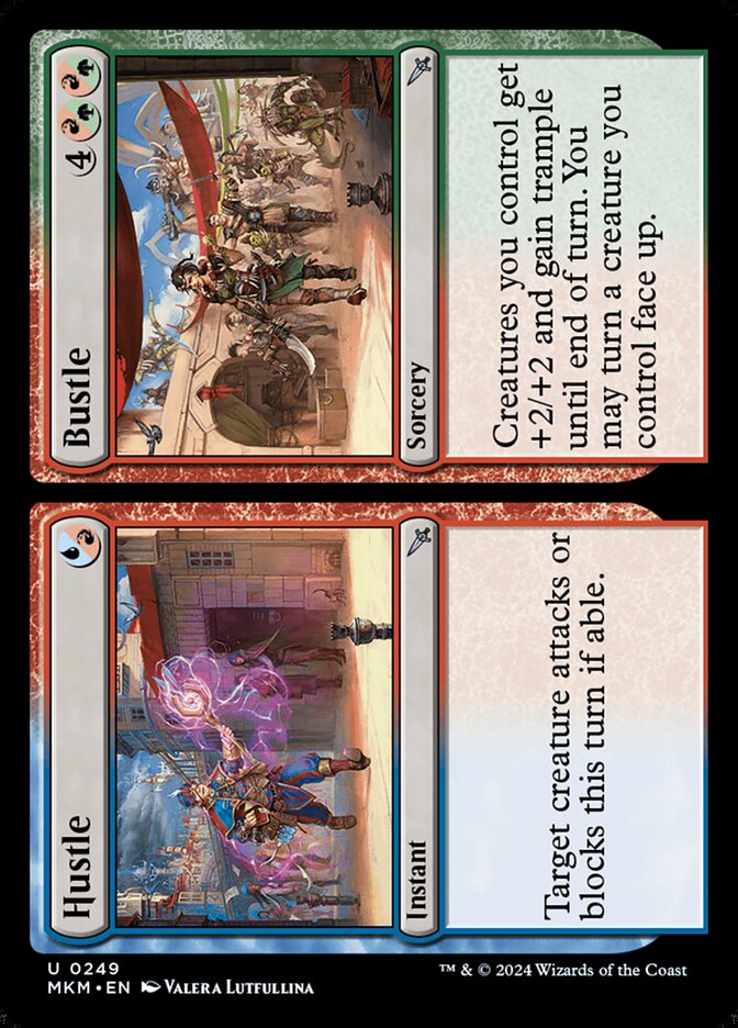 Hustle // Bustle - carta Magic The Gathering