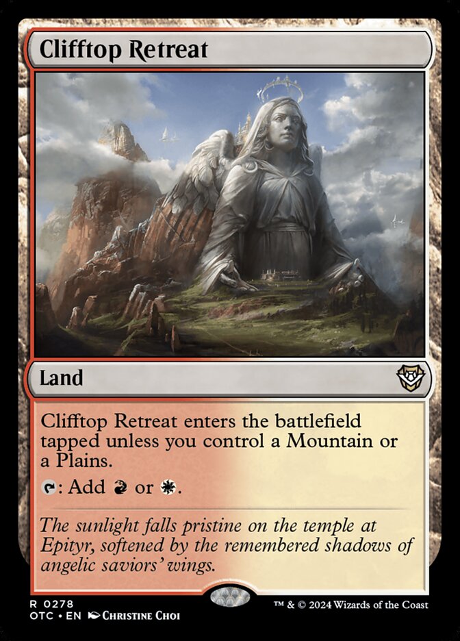 Clifftop Retreat - carta Magic The Gathering
