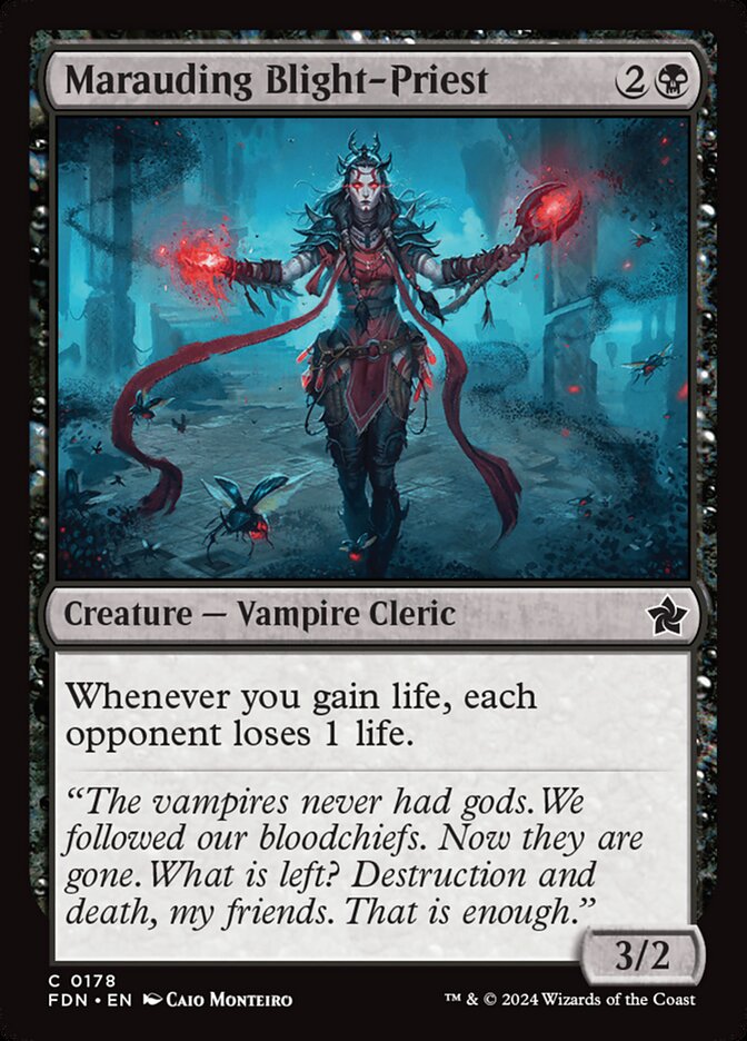 Marauding Blight-Priest - carta Magic The Gathering