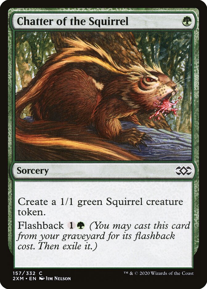 Chatter of the Squirrel - carta Magic The Gathering