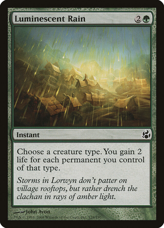 Luminescent Rain - carta Magic The Gathering