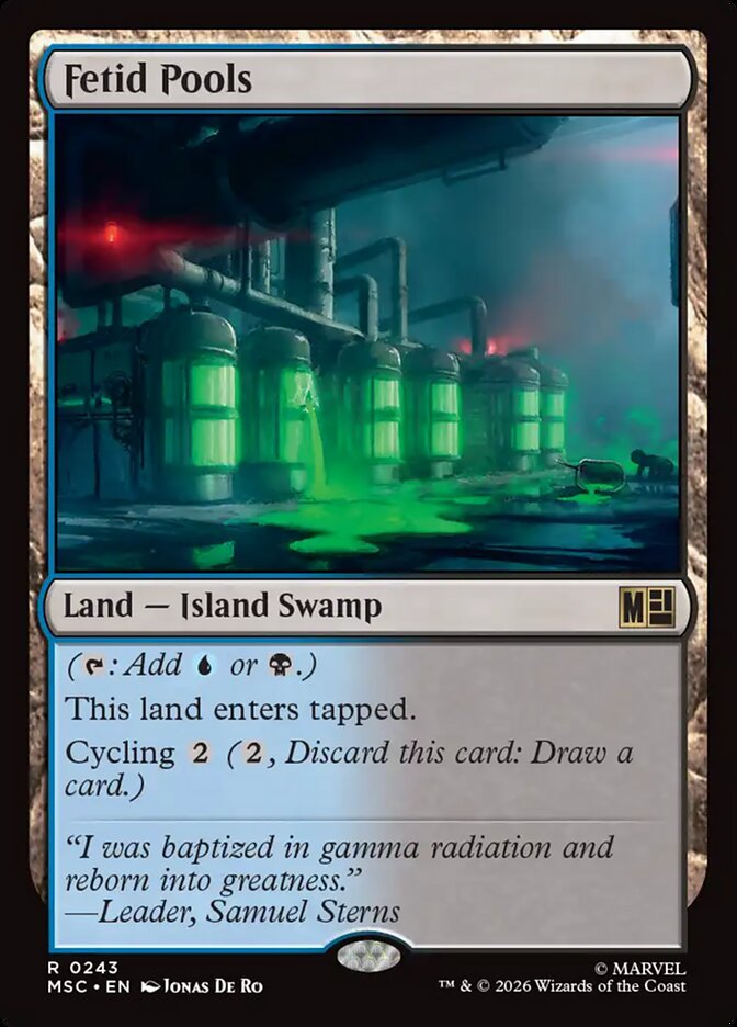 Fetid Pools - carta Magic The Gathering