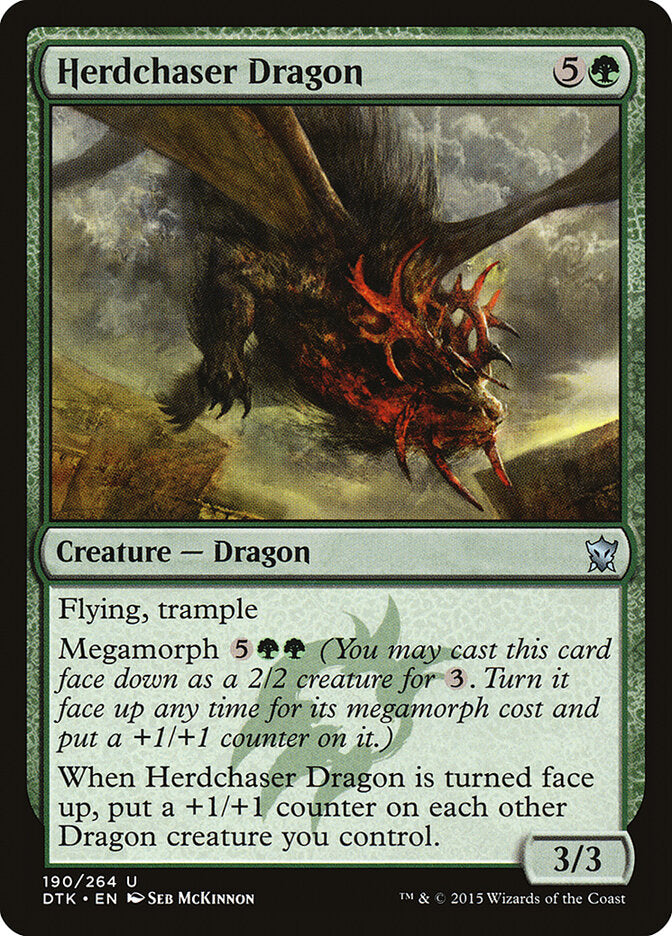 Herdchaser Dragon - carta Magic The Gathering