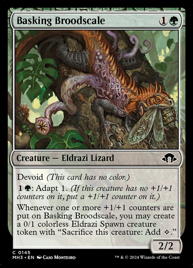 Basking Broodscale - carta Magic The Gathering