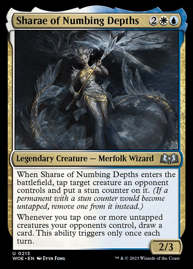 Sharae of Numbing Depths - carta Magic The Gathering
