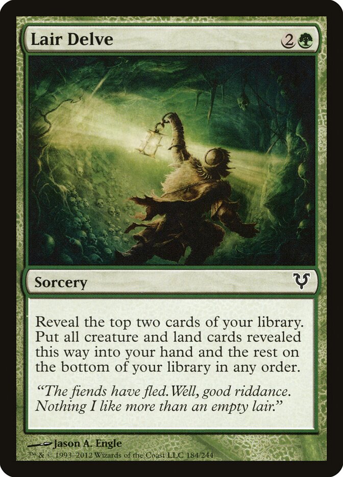 Lair Delve - carta Magic The Gathering