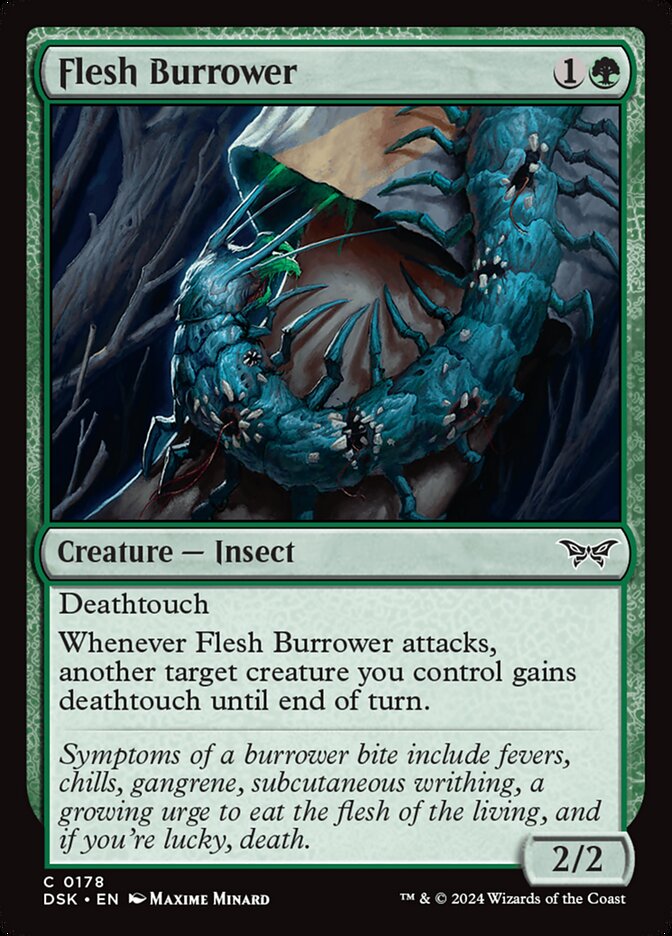 Flesh Burrower - carta Magic The Gathering