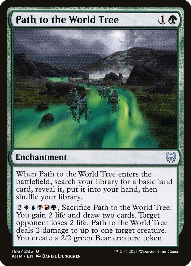 Path to the World Tree - carta Magic The Gathering