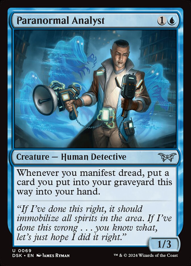 Paranormal Analyst - carta Magic The Gathering