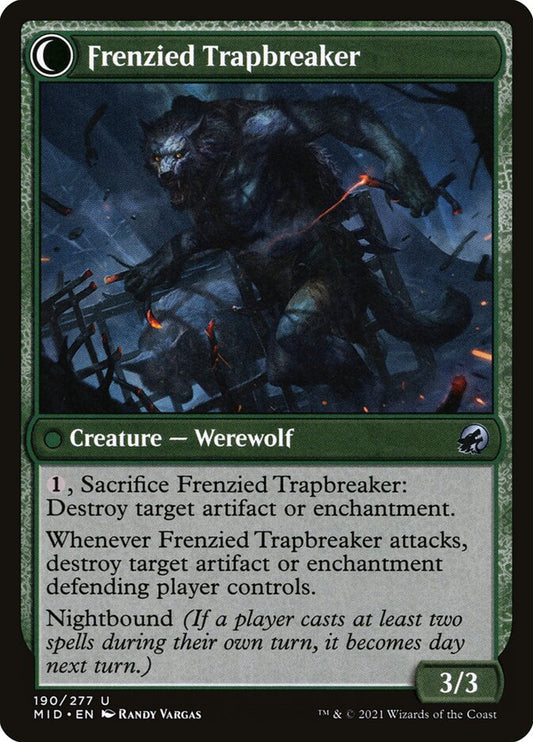 Frenzied Trapbreaker - carta Magic The Gathering