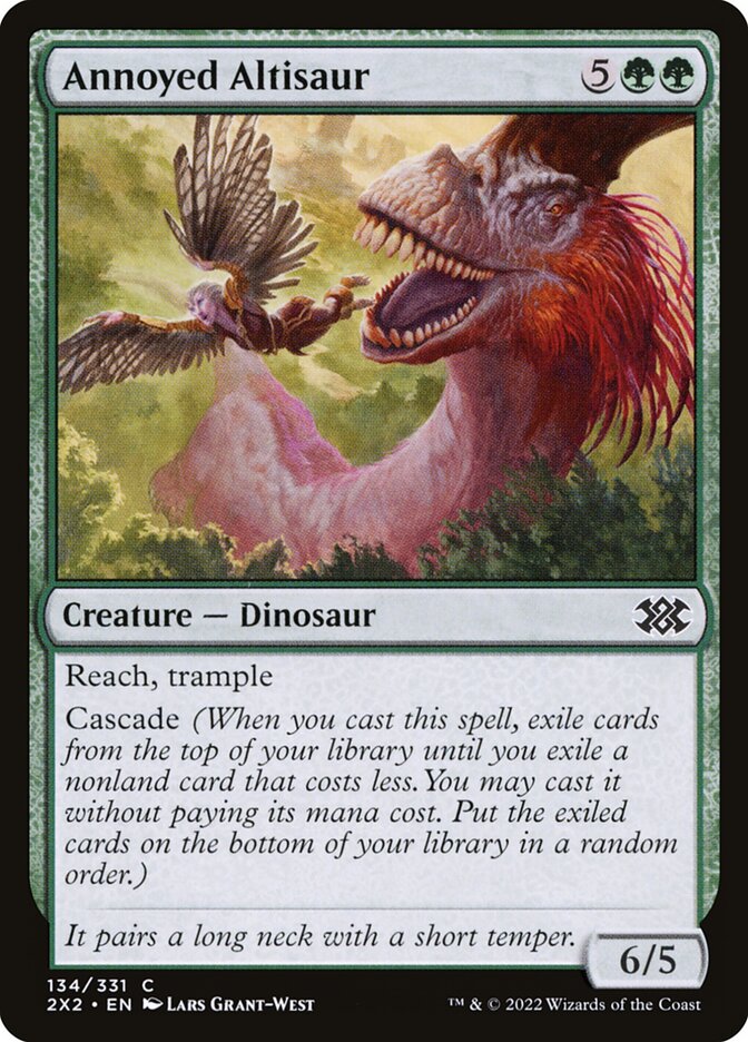 Annoyed Altisaur - carta Magic The Gathering