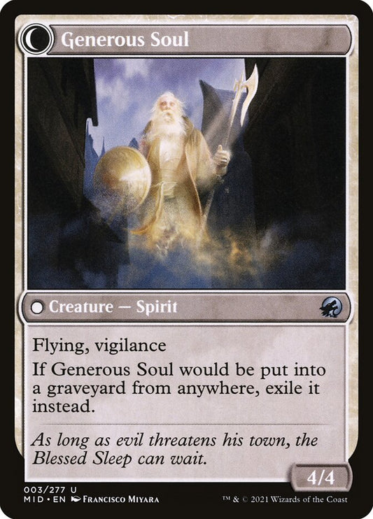 Generous Soul - carta Magic The Gathering