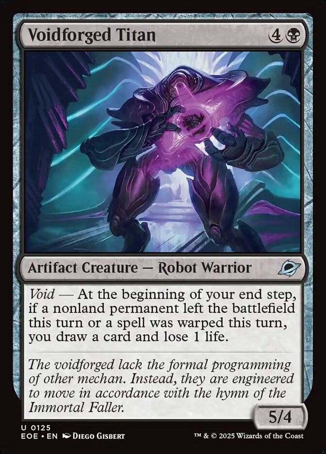 Voidforged Titan - carta Magic The Gathering
