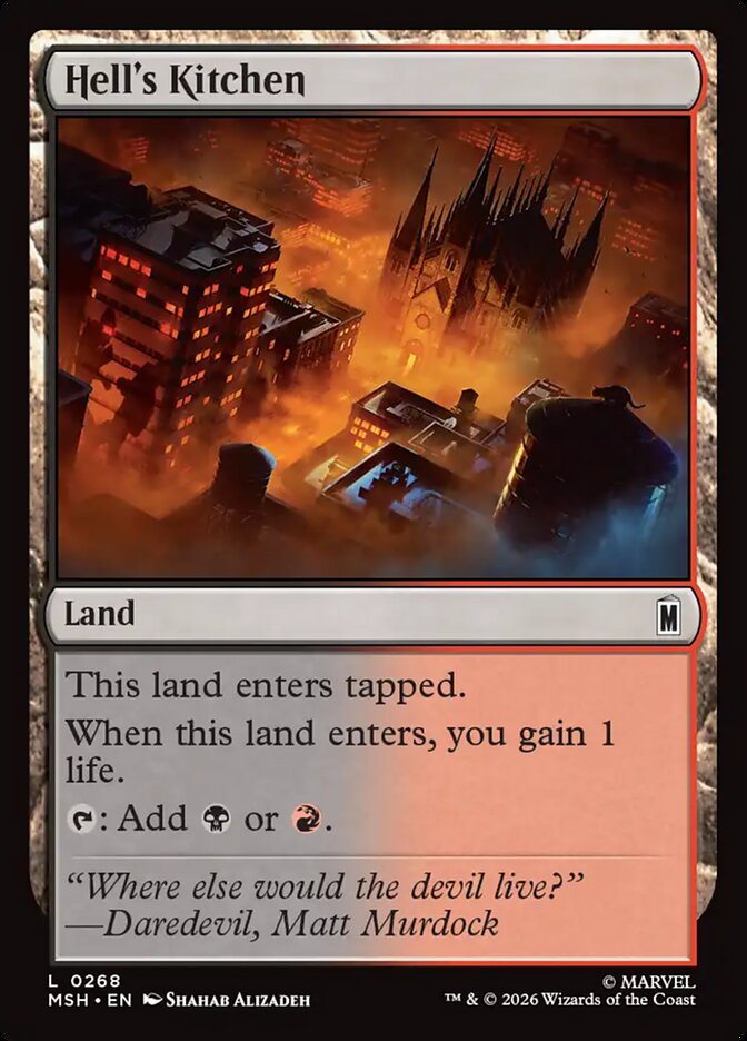 Hell's Kitchen - carta Magic The Gathering
