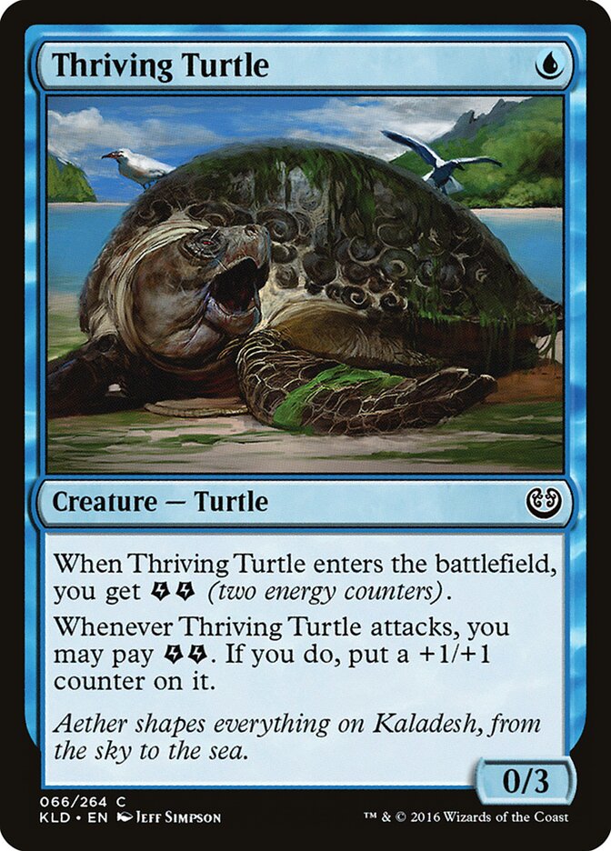 Thriving Turtle - carta Magic The Gathering
