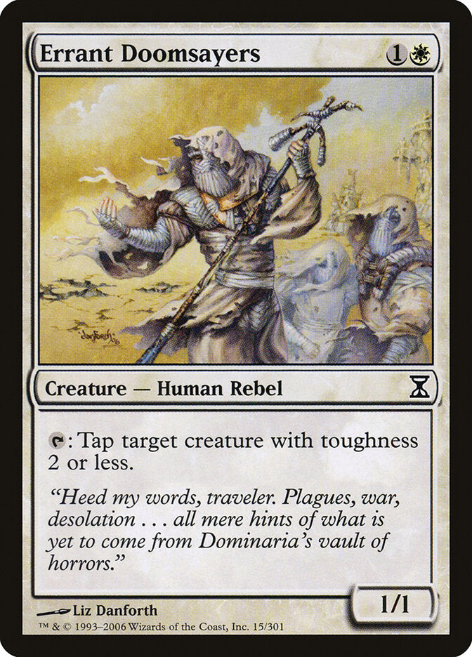 Errant Doomsayers - carta Magic The Gathering