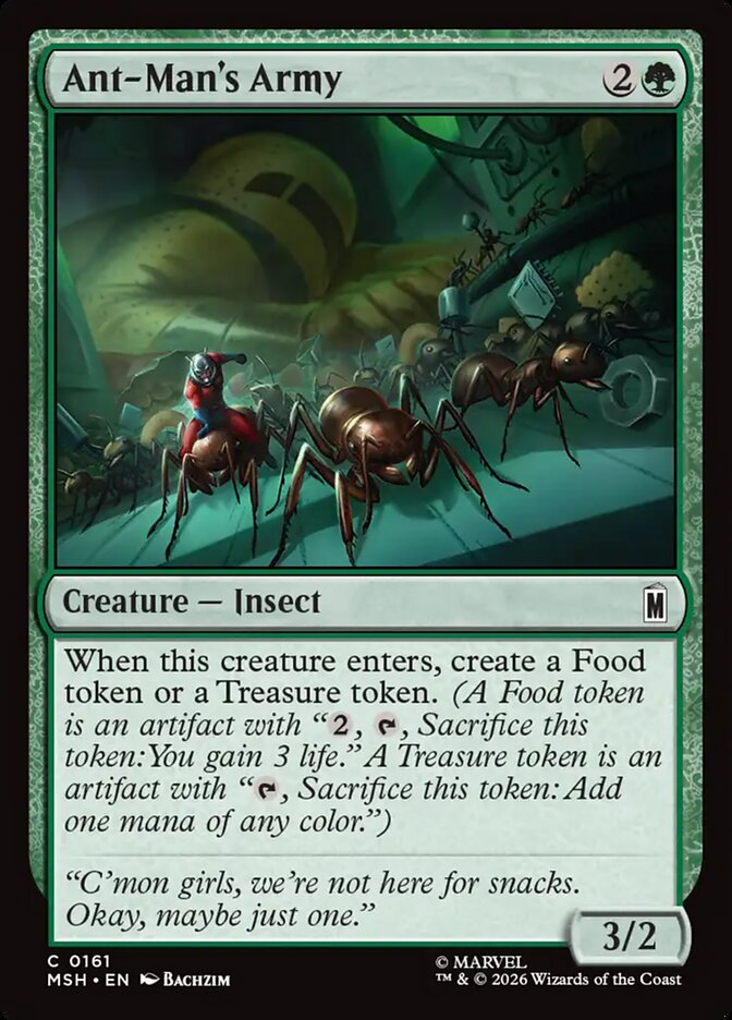 Ant-Man's Army - carta Magic The Gathering