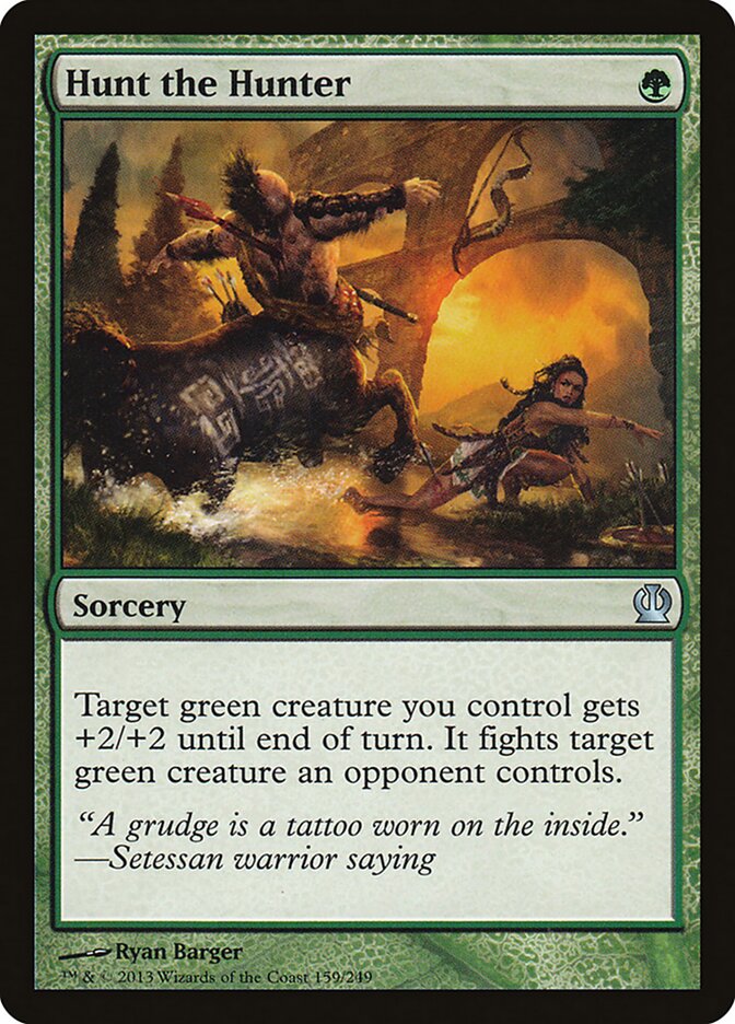 Hunt the Hunter - carta Magic The Gathering