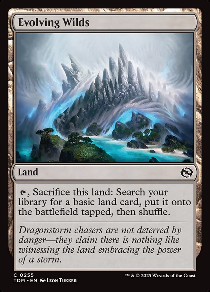 Evolving Wilds - carta Magic The Gathering