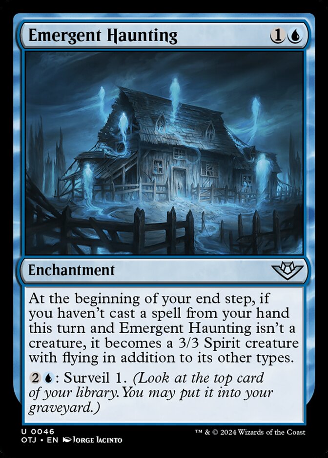 Emergent Haunting - carta Magic The Gathering