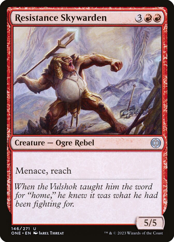 Resistance Skywarden - carta Magic The Gathering