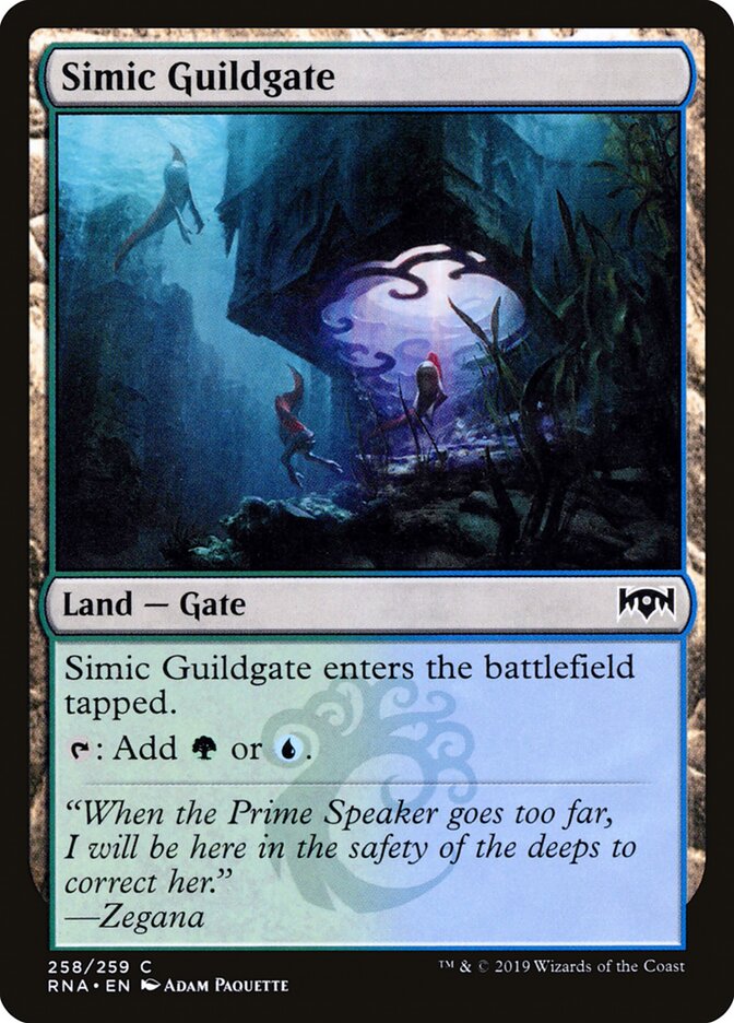 Simic Guildgate - carta Magic The Gathering