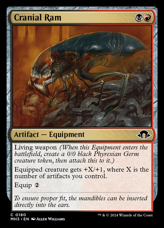 Cranial Ram - carta Magic The Gathering
