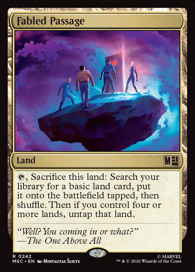 Fabled Passage - carta Magic The Gathering