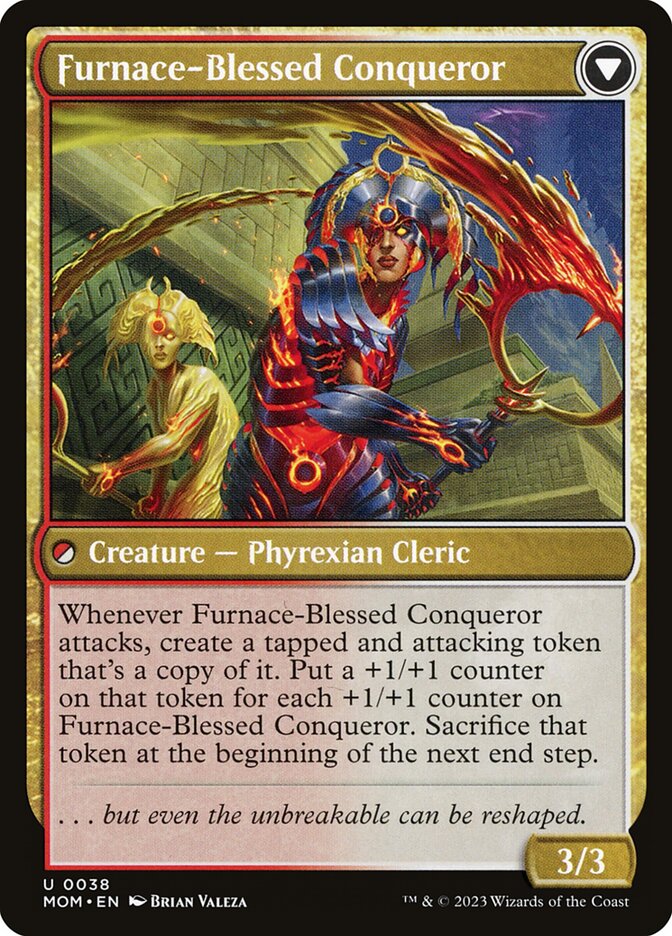 Furnace-Blessed Conqueror - carta Magic The Gathering
