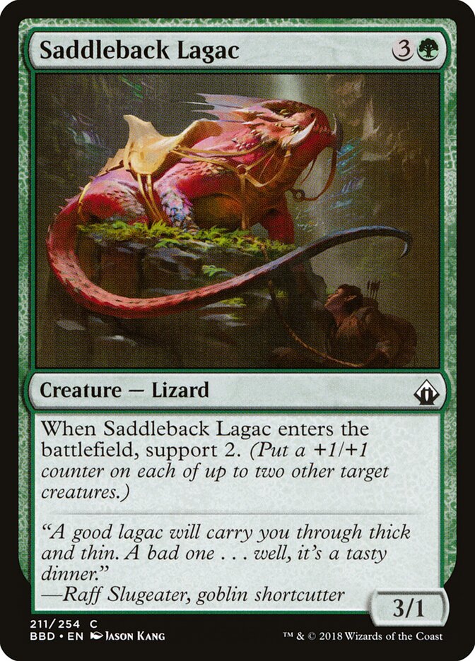 Saddleback Lagac - carta Magic The Gathering