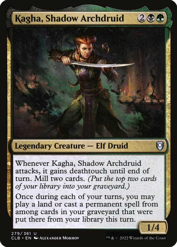 Kagha, Shadow Archdruid - carta Magic The Gathering