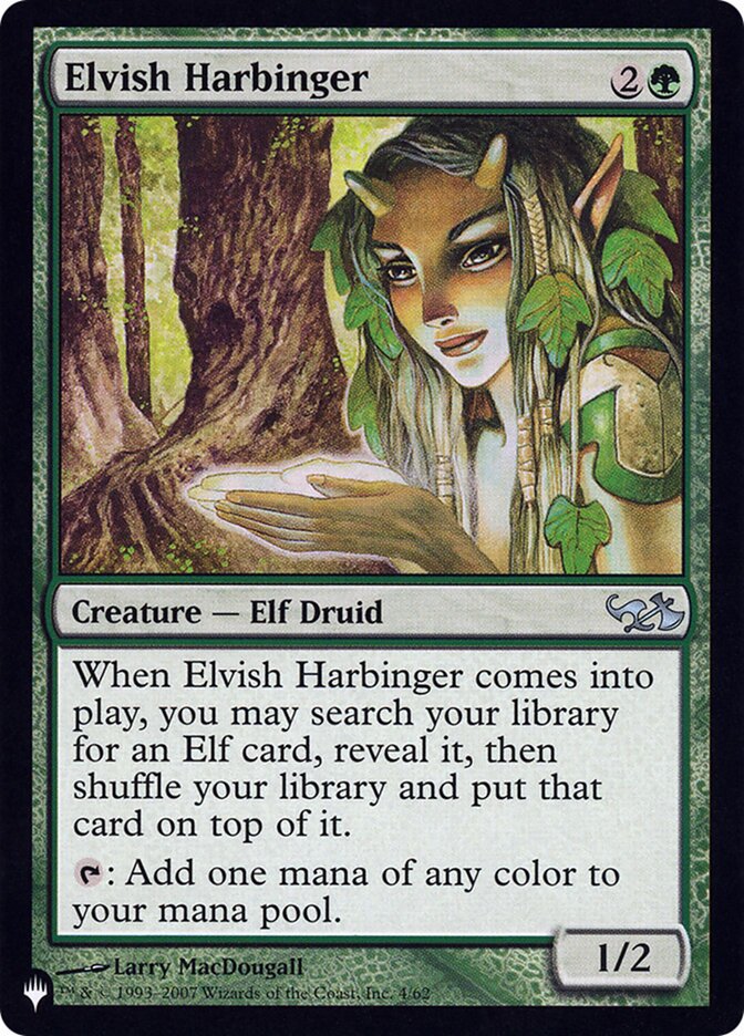 Elvish Harbinger - carta Magic The Gathering