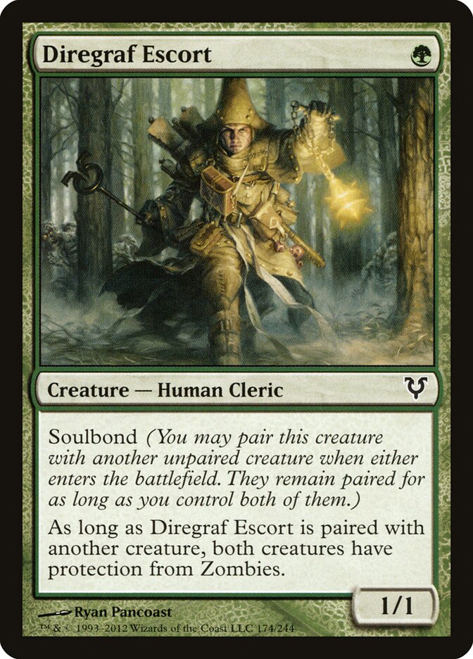 Diregraf Escort - carta Magic The Gathering
