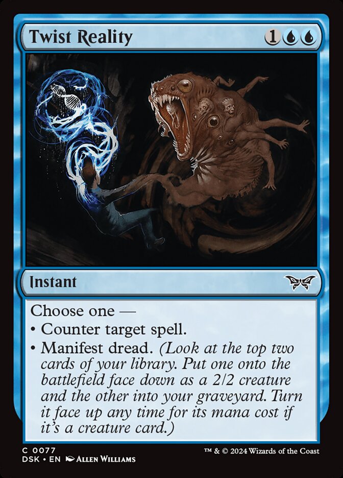 Twist Reality - carta Magic The Gathering