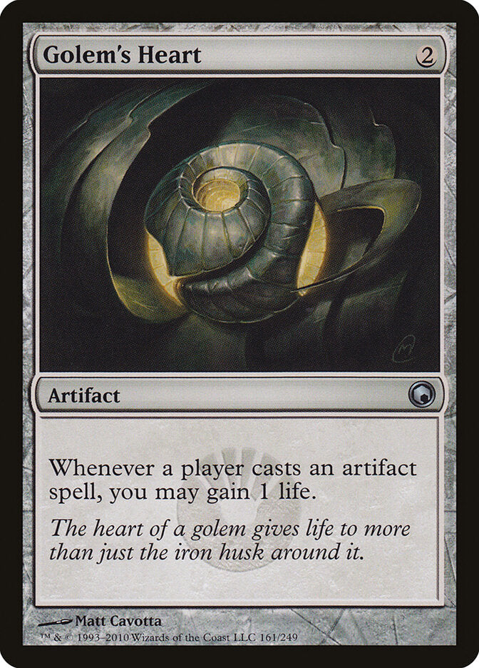 Golem's Heart - carta Magic The Gathering