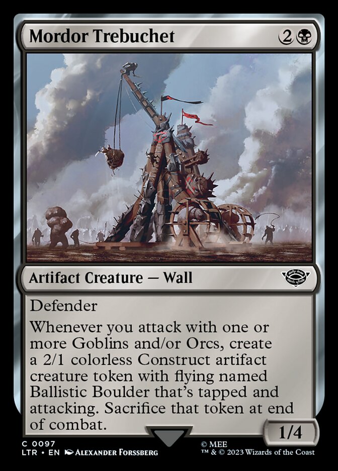 Mordor Trebuchet - carta Magic The Gathering