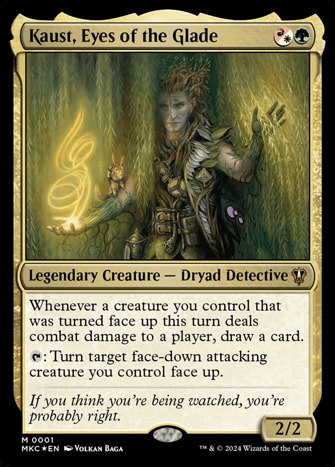 Kaust, Eyes of the Glade - carta Magic The Gathering