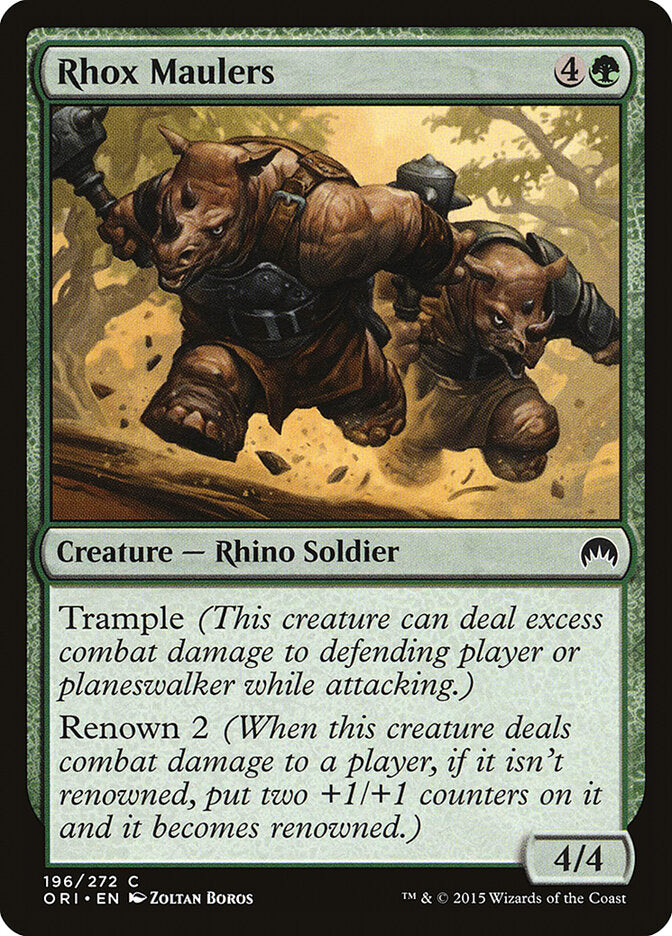 Rhox Maulers - carta Magic The Gathering