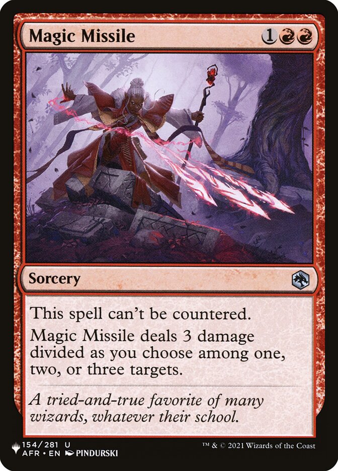 Magic Missile - PLST-AFR-154-NF-STD