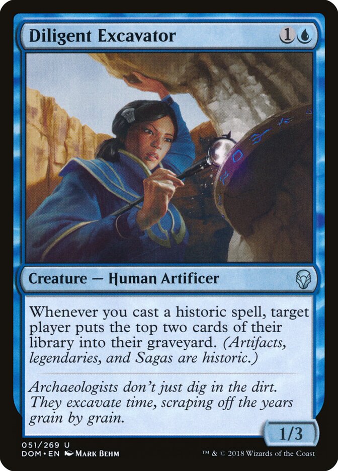 Diligent Excavator - carta Magic The Gathering