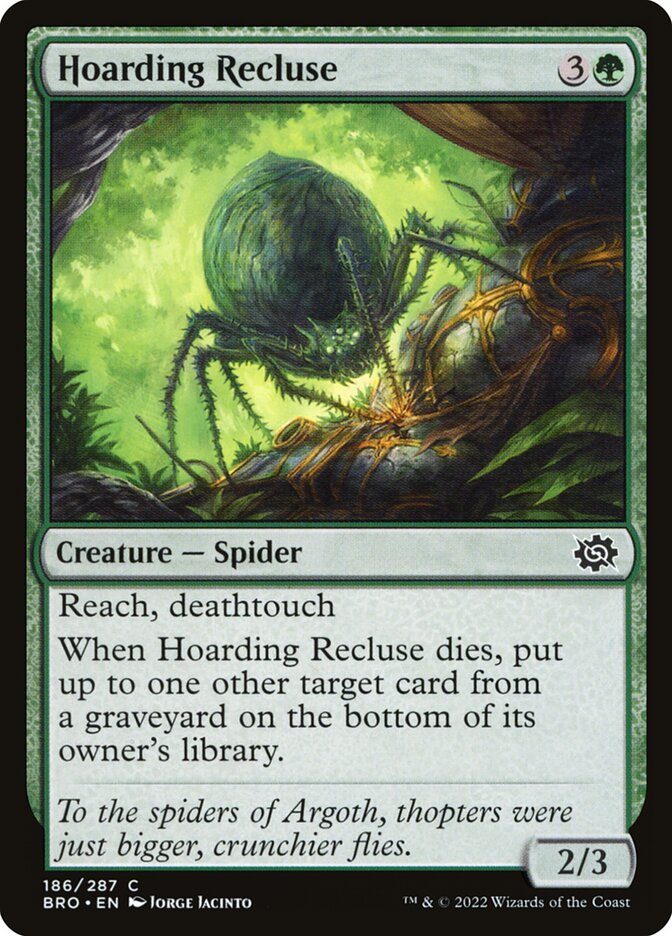 Hoarding Recluse - BRO-186-F-STD