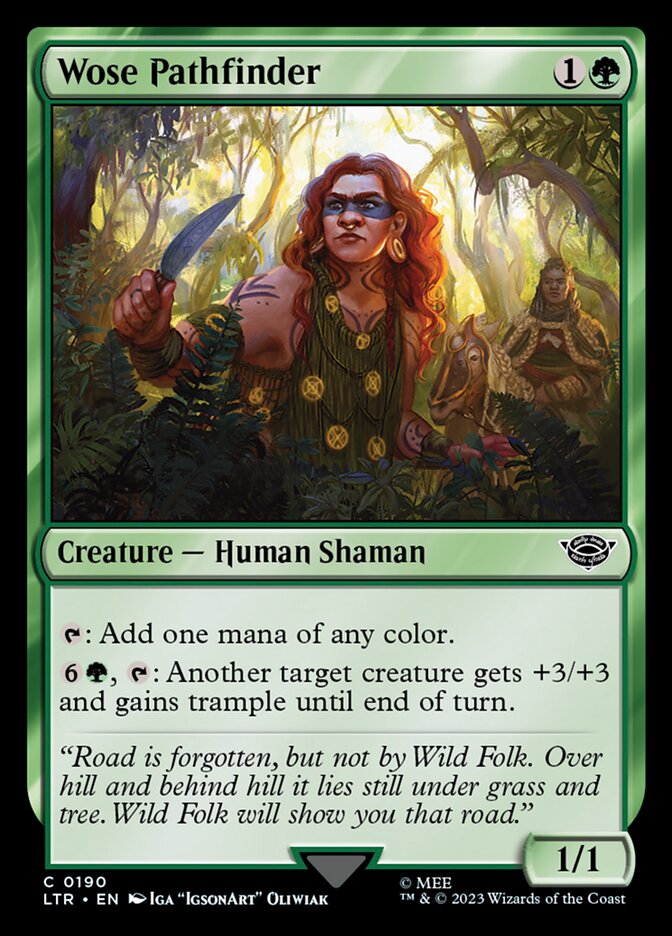 Wose Pathfinder - carta Magic The Gathering