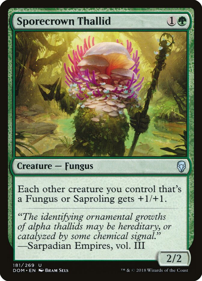 Sporecrown Thallid - carta Magic The Gathering