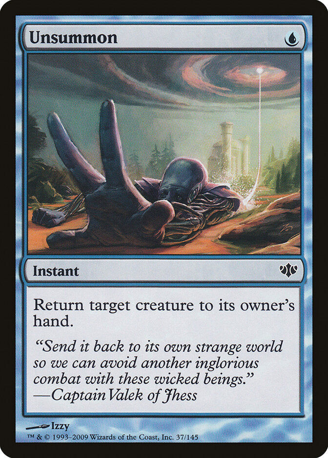 Unsummon - carta Magic The Gathering