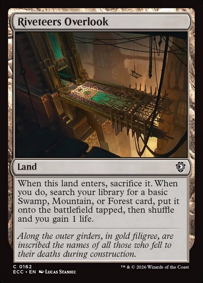 Riveteers Overlook - carta Magic The Gathering