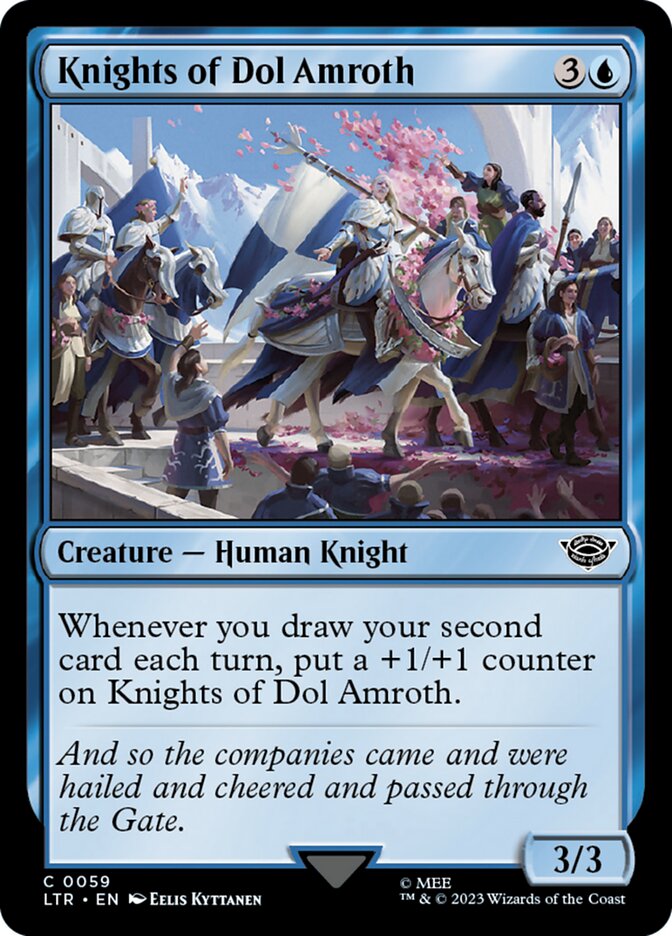 Knights of Dol Amroth - carta Magic The Gathering