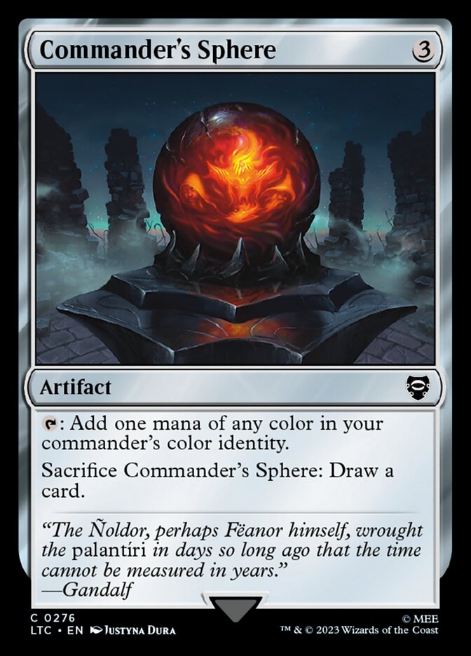 Commander's Sphere - carta Magic The Gathering