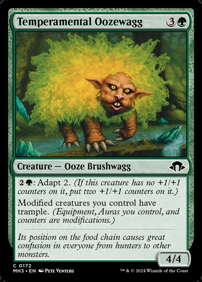 Temperamental Oozewagg - carta Magic The Gathering