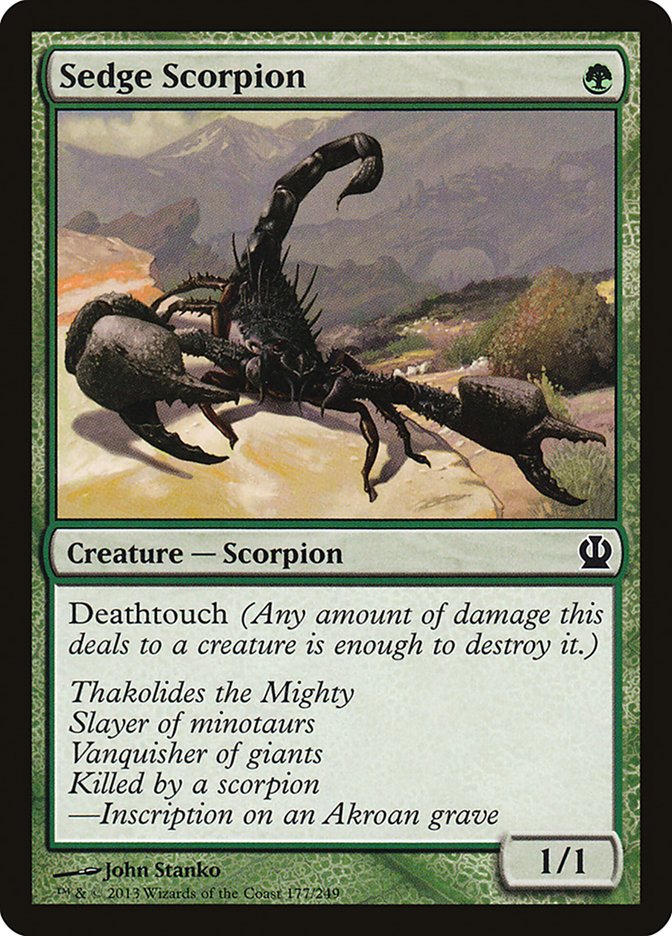 Sedge Scorpion - carta Magic The Gathering